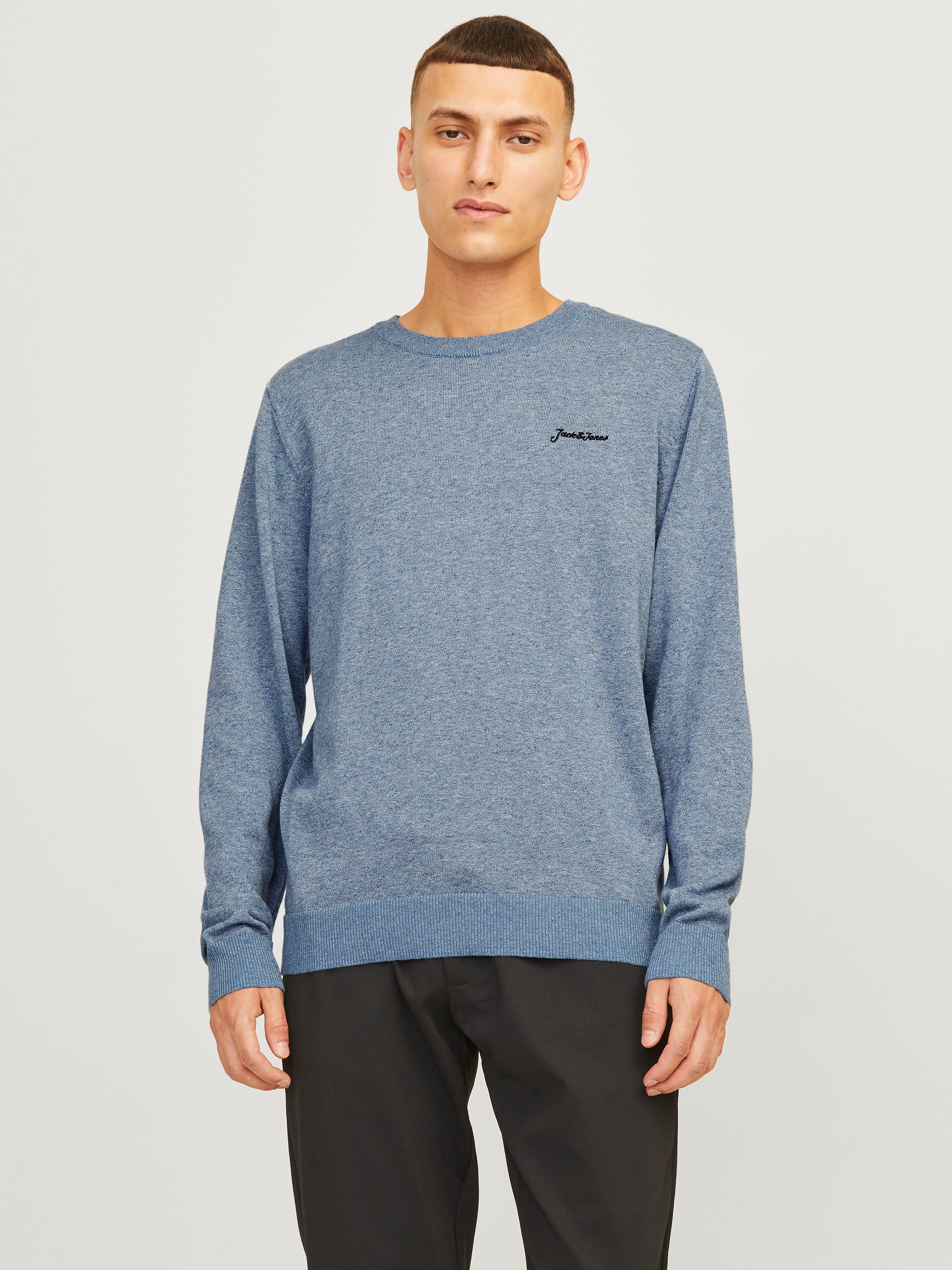 Jack & Jones Rundhalspullover JJBRAD KNIT günstig online kaufen