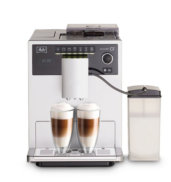 Melitta Kaffeevollautomat CI E970-101 Programmierbare Brühtemperatur Silber