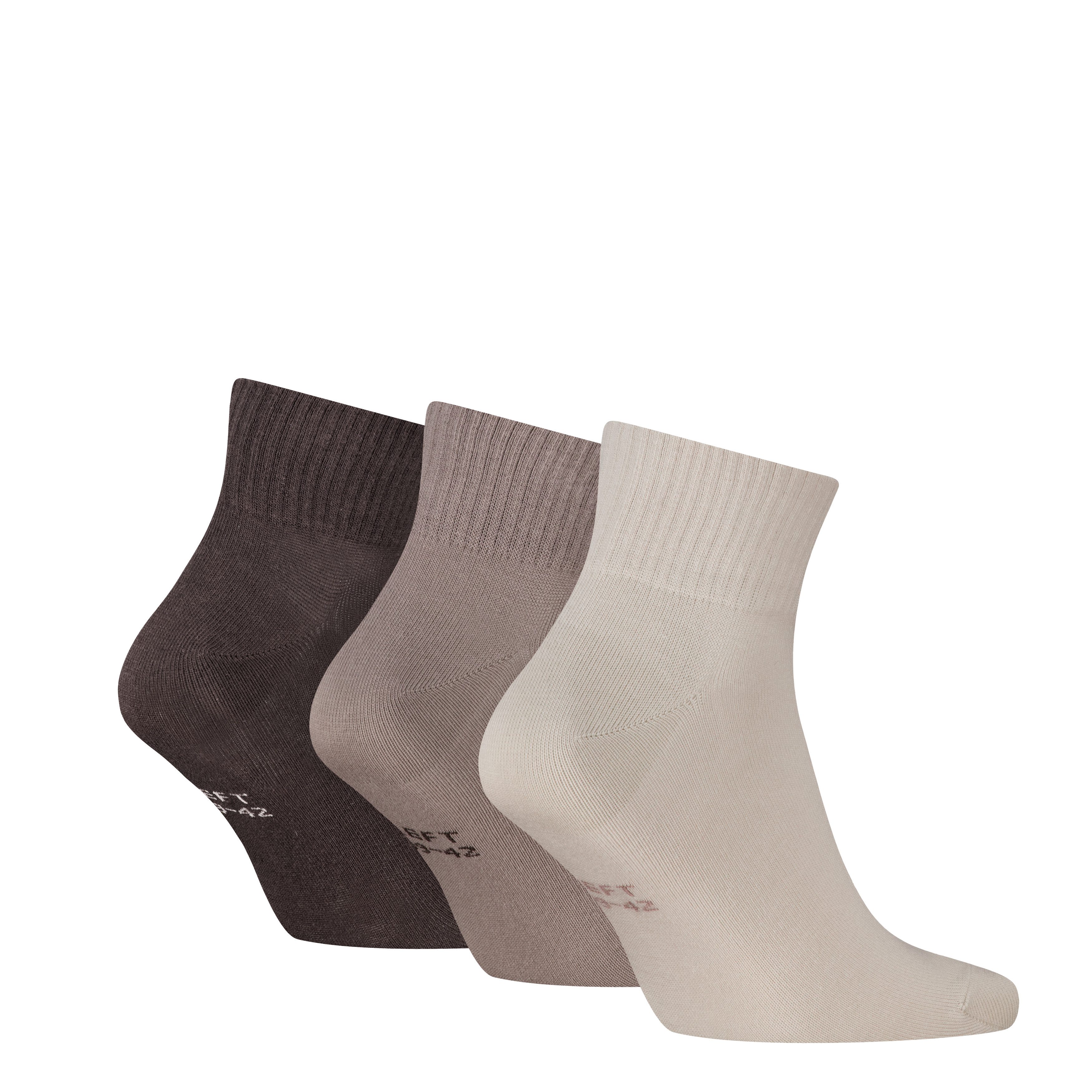 PUMA Kurzsocken PUMA UNISEX LOGO QUARTER (3-Paar) günstig online kaufen