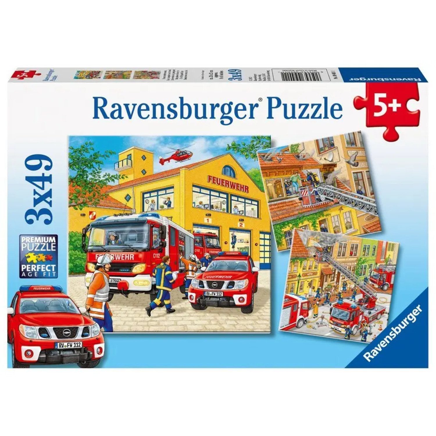 Ravensburger Puzzle Ravensburger Kinderpuzzle - 09401 Feuerwehreinsatz - Pu günstig online kaufen