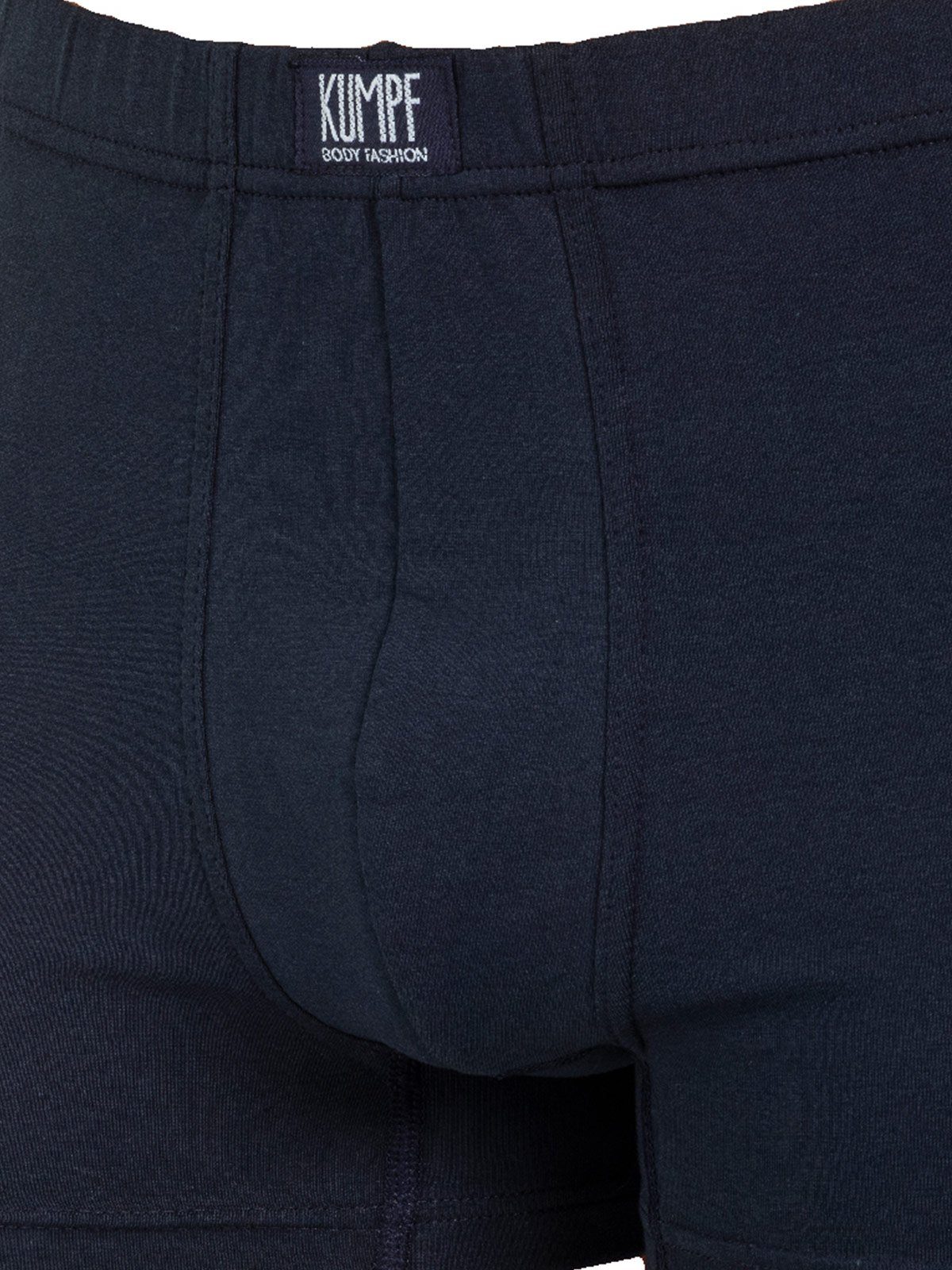 KUMPF Retro Pants 1-St) (Stück, Bio Herren navy Pants Markenqualität Cotton hohe