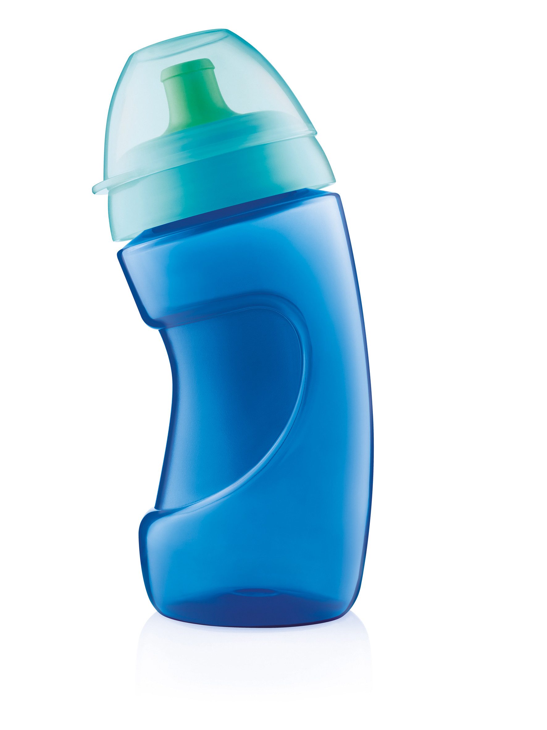 MAM Trinklernbecher SportCup 330ml 12m+ Trinkflasche mit Sportverschluss, lebensmittelecht