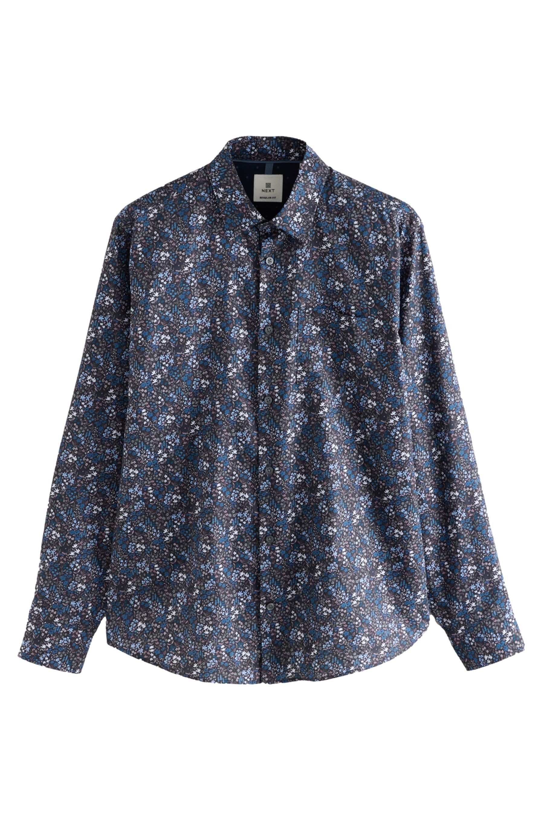 Next Langarmhemd Regular Fit Langarmhemd mit günstig online kaufen