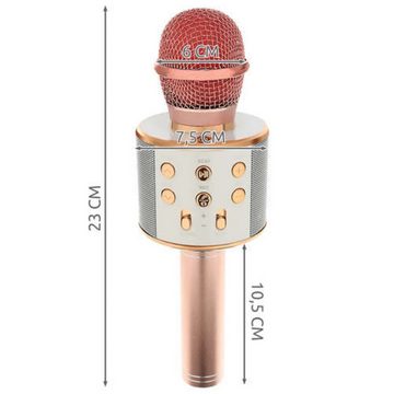 IZOXIS Mikrofon SingStar SoundBlast: Bluetooth Karaoke-Mikrofon mit Lautsprecher (Karaoke-Mikrofon-Set), Karaoke-Mikrofon mit Lautsprecher und Bluetooth