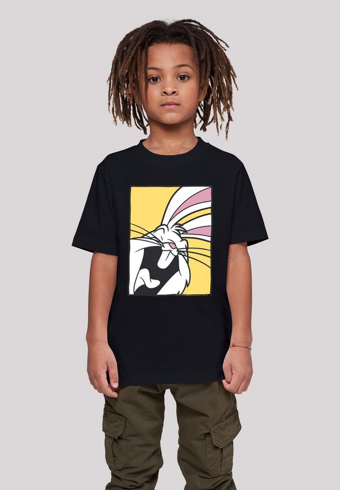 F4NT4STIC T-Shirt Looney Tunes Bugs Bunny Laughing Print