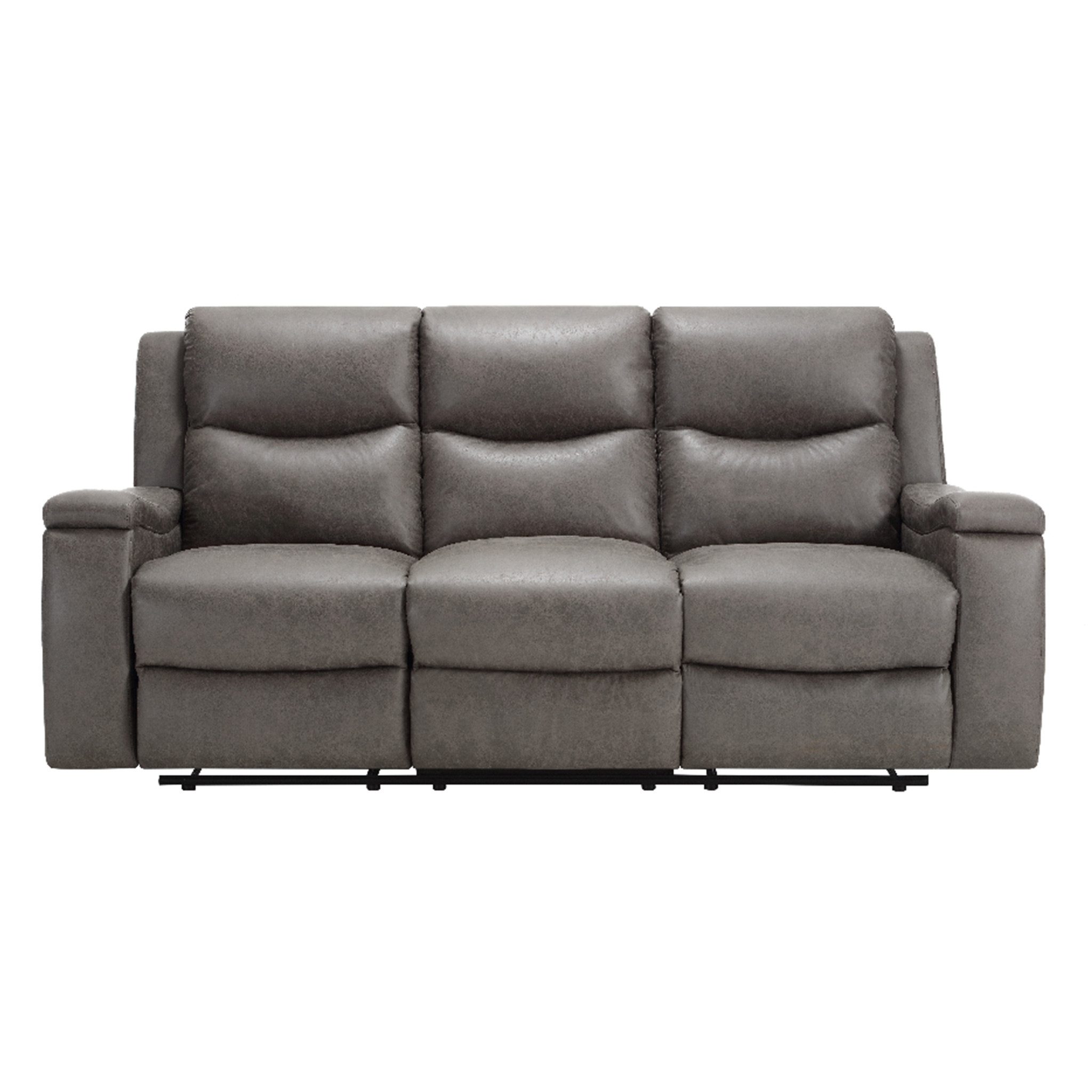 Happy Home Sofa 3-tlg. Polstergarnitur mit 5 Relaxfunktionen verstellbar&Liegefunktion