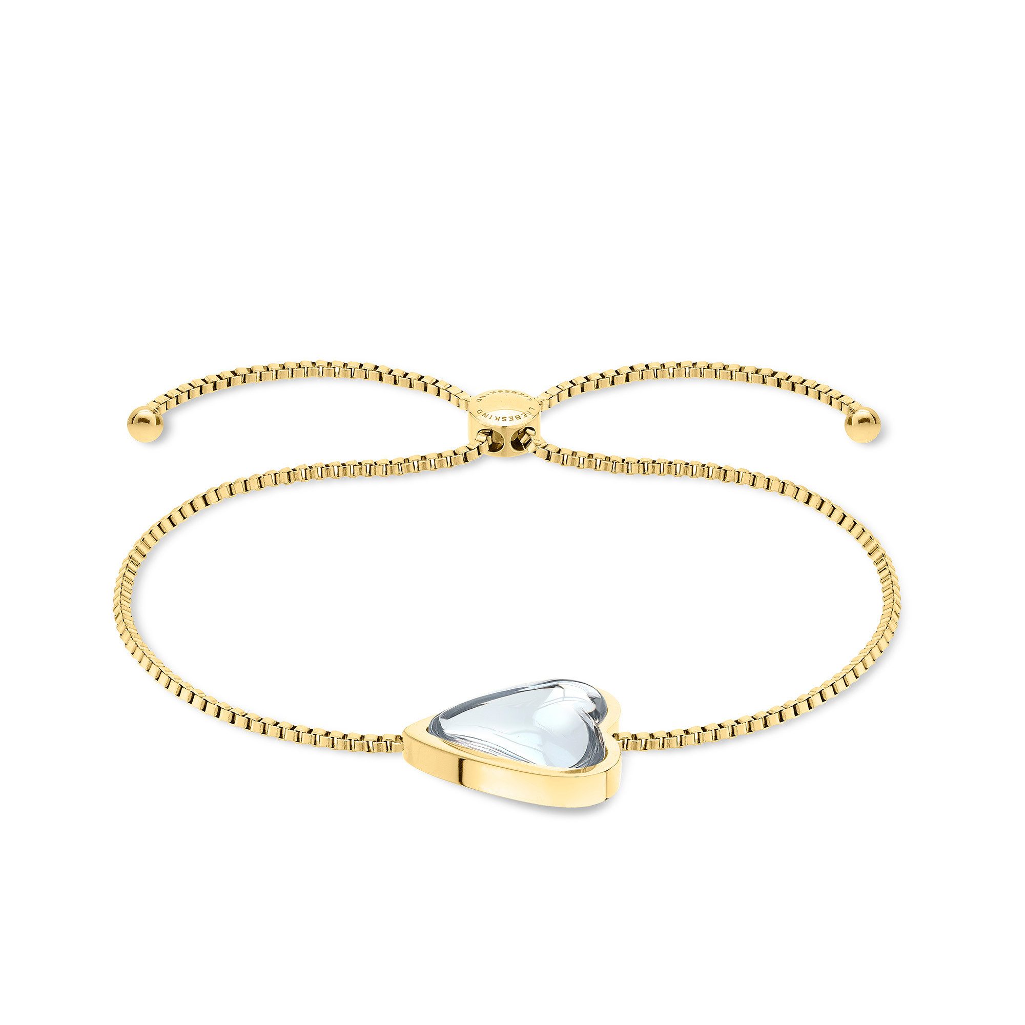 Liebeskind Berlin Edelstahlarmband Schmuck Geschenk Armkette Glass Heart, m günstig online kaufen