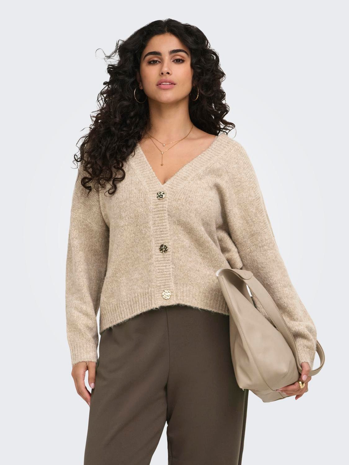 ONLY CARMAKOMA Strickjacke CARZOEY L/S CARDIGAN KNT NOOS