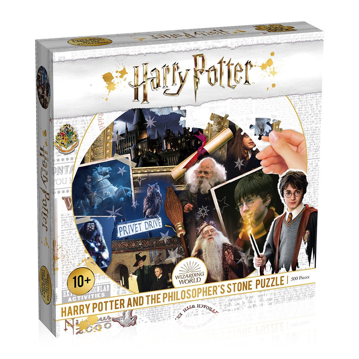 Winning Moves Puzzle Puzzle Harry Potter Stein der Weisen, 500 Teile, 500 Puzzleteile