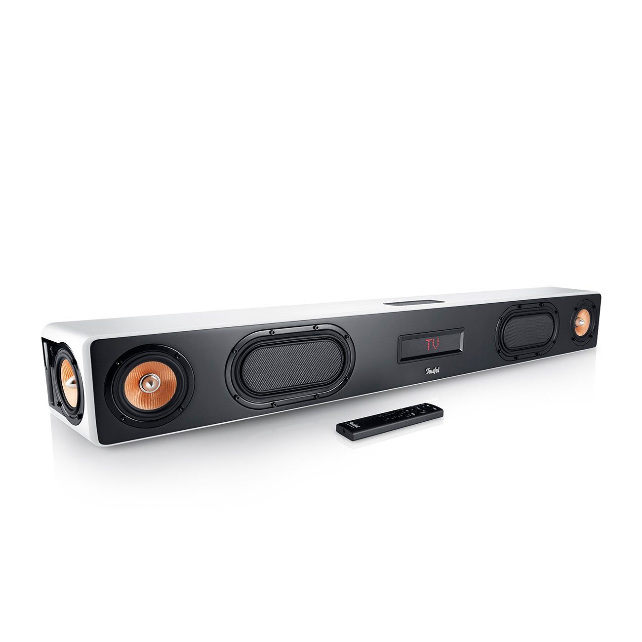 Teufel CINEBAR ULTIMA Soundbar (380 W), Leistungsstarke Soundbar der  Spitzenklasse mit brachialen 380 Watt für eine TV-, Musik-, und  Gaming-Wiedergabe auf hohem Niveau online kaufen | OTTO