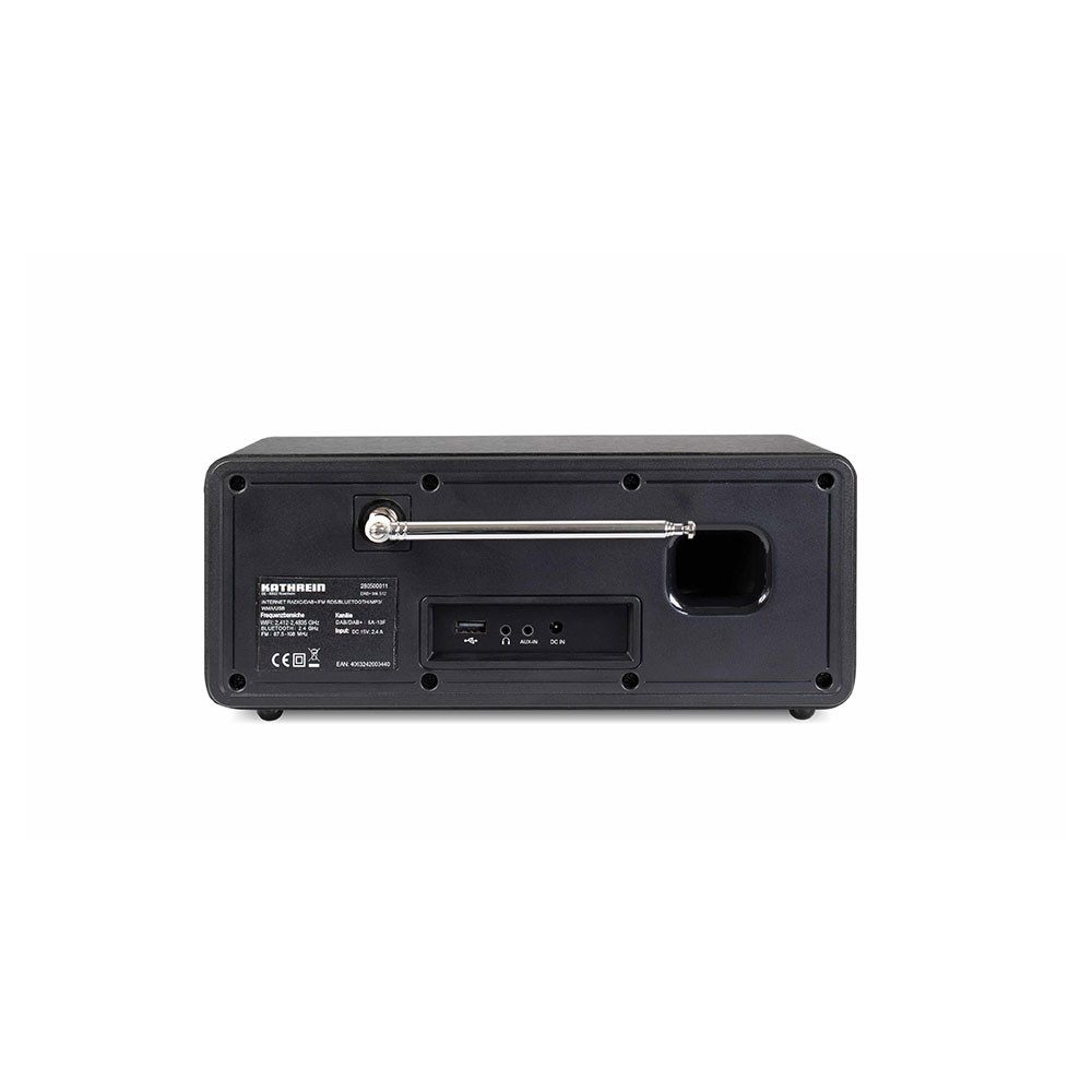Kathrein Kathrein DAB+ link S12 schwarz stereo Radio Internetradio DAB/UKW Digitalradio (DAB) – Bild 5 von 5