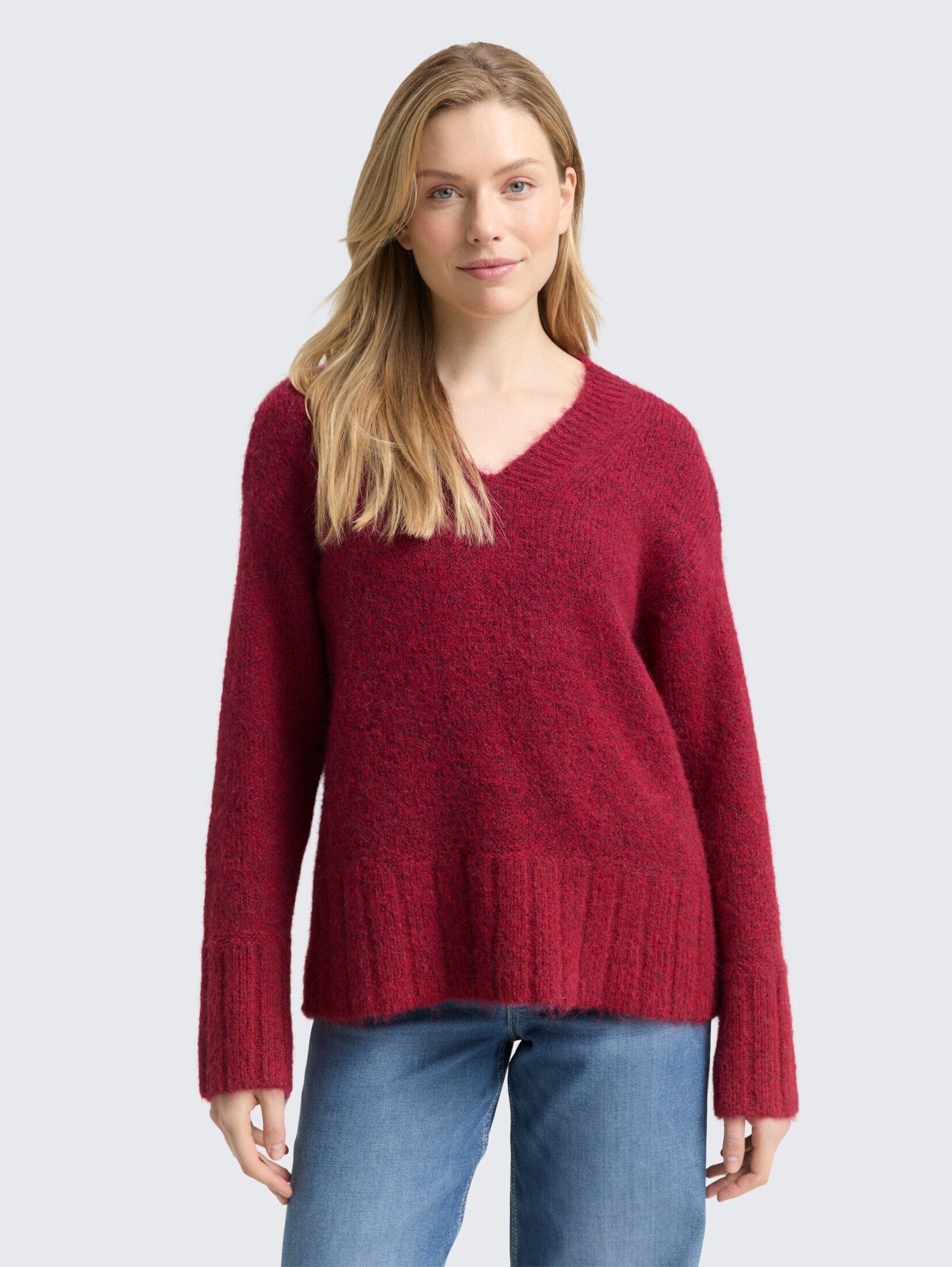 TOM TAILOR Strickpullover Pullover & Strickjacken Oversize Strickpullover m günstig online kaufen