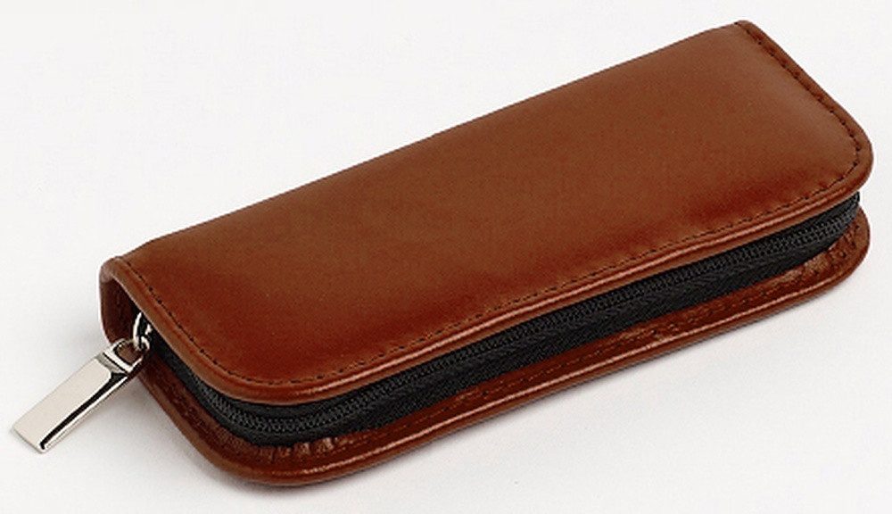 omeo Aufbewahrungstasche Mini Globuli Etui Leder für 20 Gläser Taschenapotheke Homöopathie