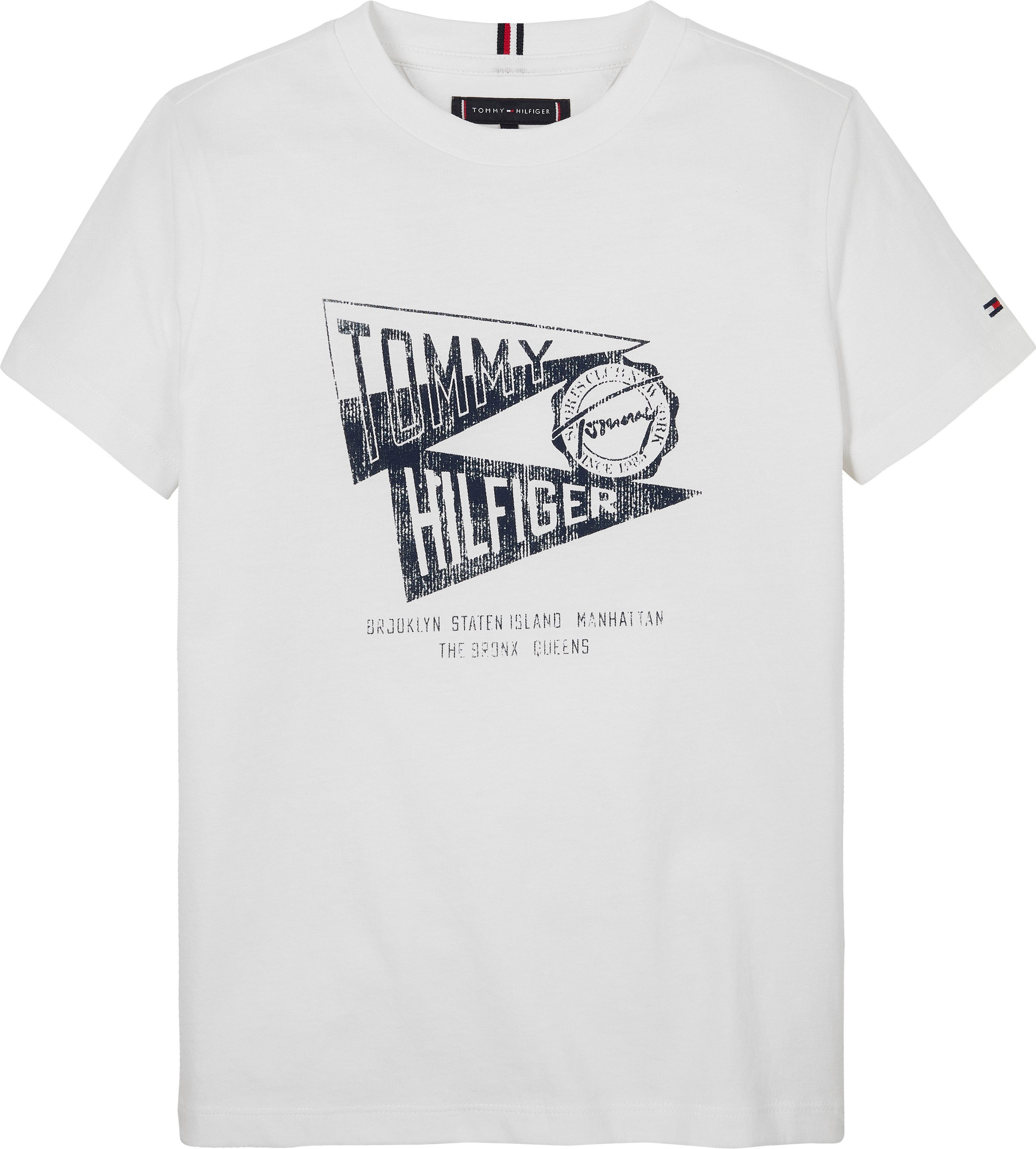 T-Shirt TEXTURED GRAPHIC PRINT TEE SS