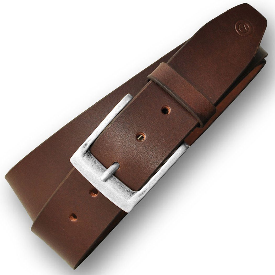 Ledergürtel Gürtel, Jesi 4,5cm