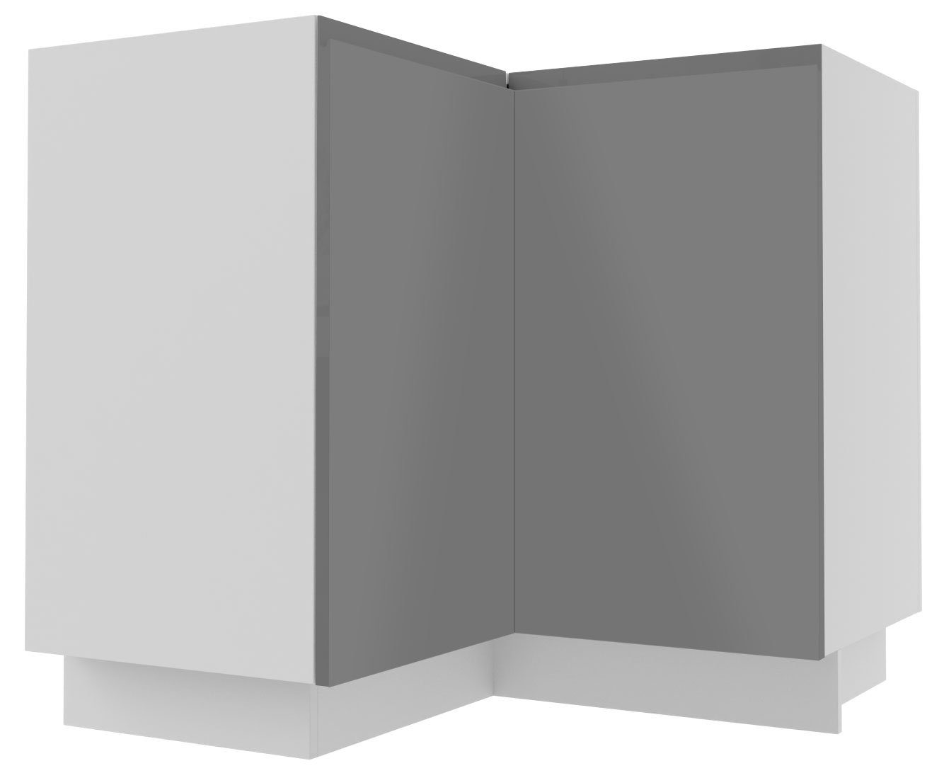 Feldmann-Wohnen Unterschrank Avellino (D12/90, 2-türiger Eckunterschrank günstig online kaufen