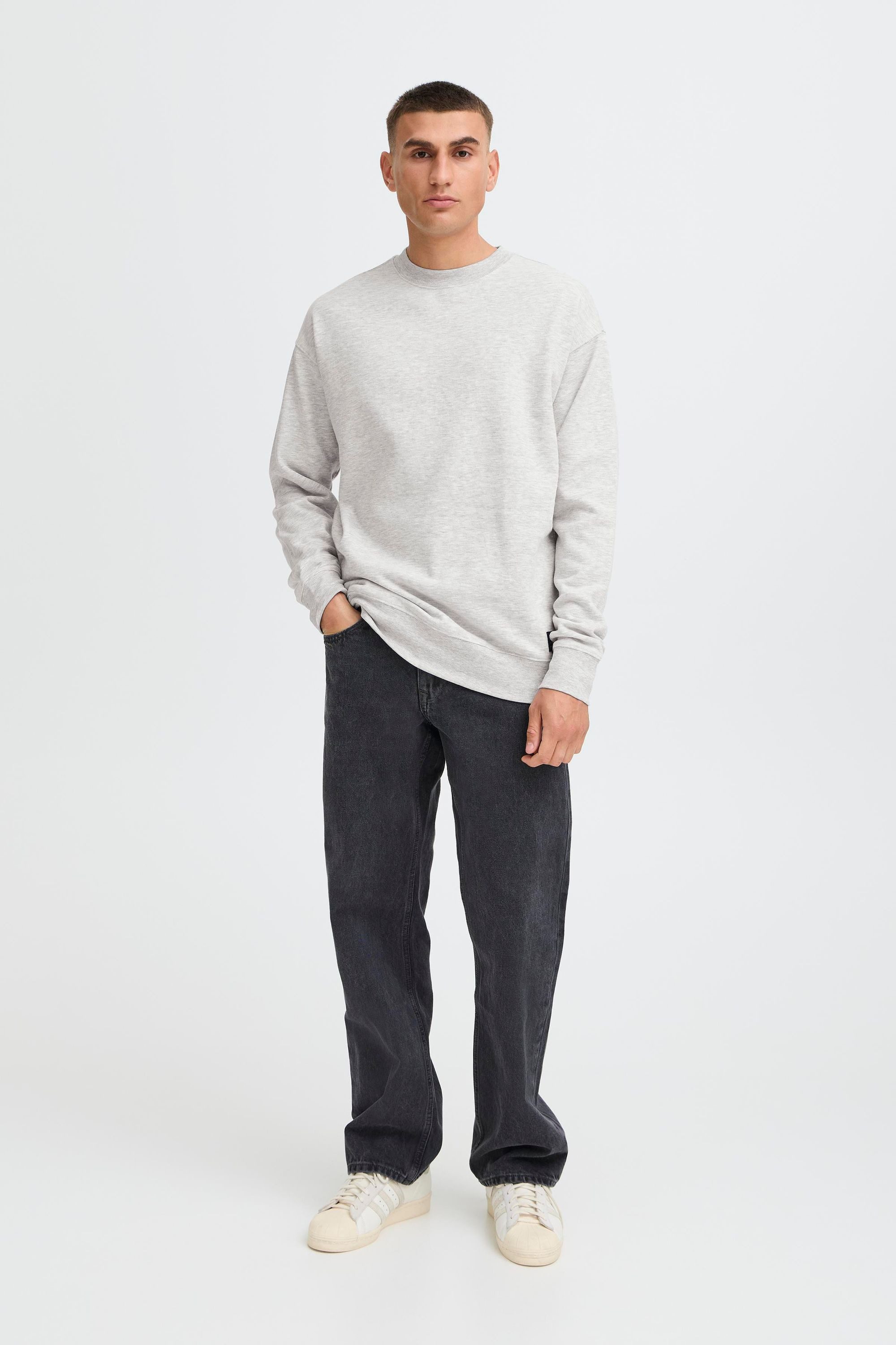 !Solid Sweater SDDixon Lässiger Sweater mit Backprint