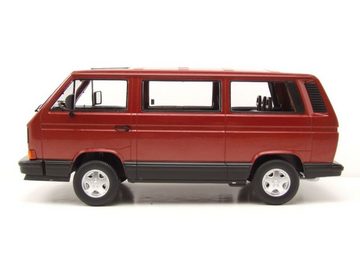 KK Scale Modellauto VW T3 Bus Multivan Magnum 1987 rot metallic Modellauto 1:18 KK Scale, Maßstab 1:18