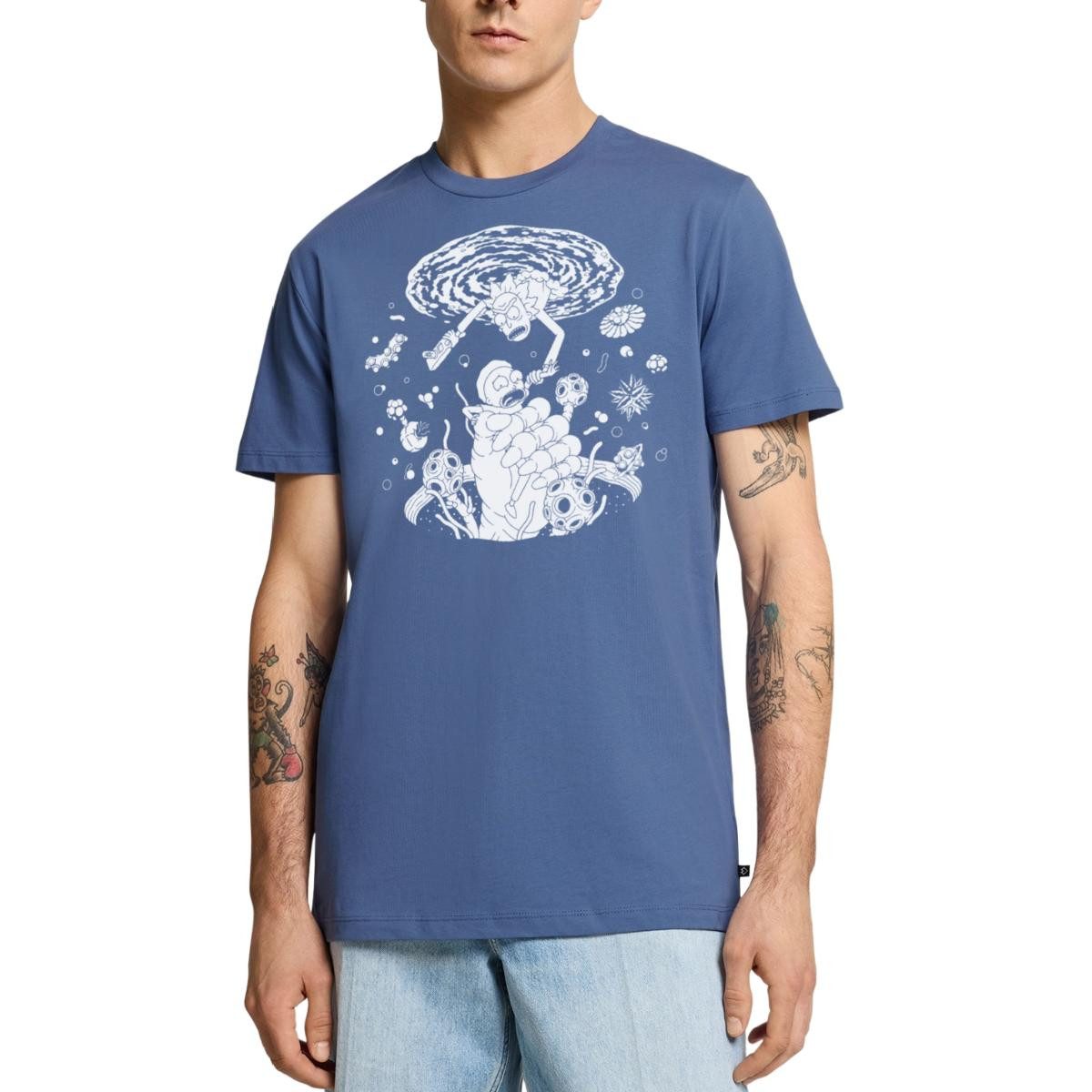 T-Shirt Rick & Morty Raumportal Männer Premium T-Shirt