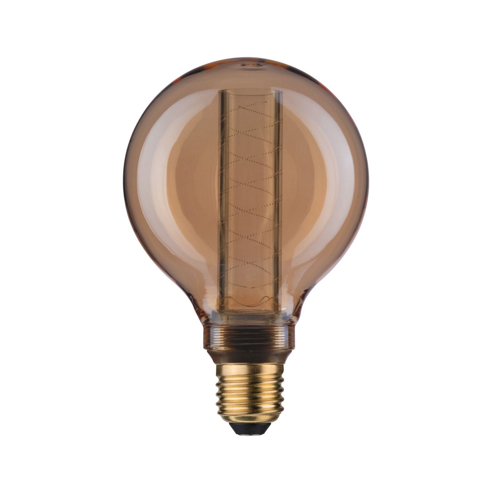 Paulmann LED-Leuchtmittel G95 Inner Glow spiral 230lm gold 1800K, 1 St.