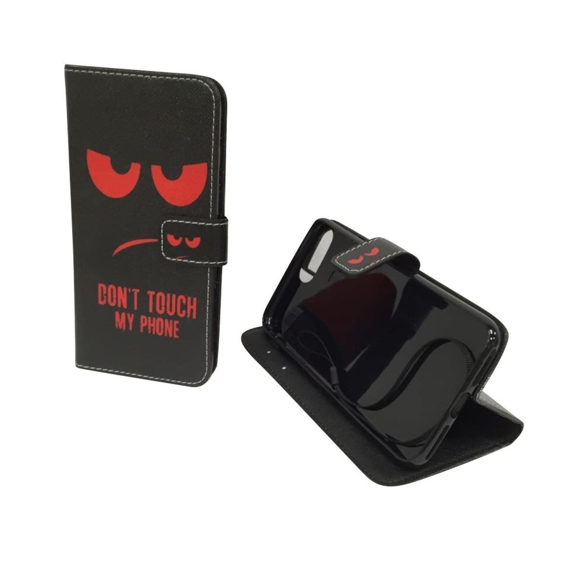 König Design Handyhülle Apple iPhone 7 Plus, Apple iPhone 7 Plus Handyhülle Bookcover Rot