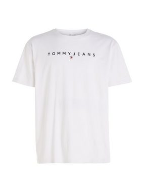 Tommy Jeans Plus T-Shirt TJM REG LINEAR LOGO TEE EXT mit Tommy Jeans Logo-Schriftzug