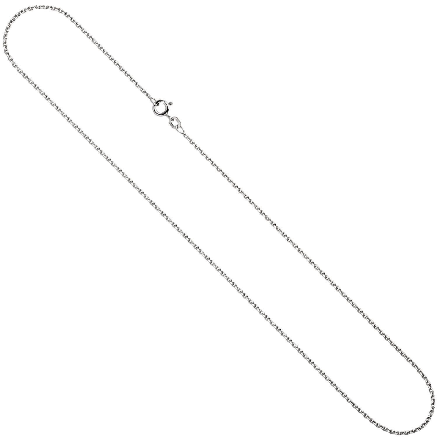 Silberkette 1,5mm Ankerkette, 925 Silber glänzend, 42cm