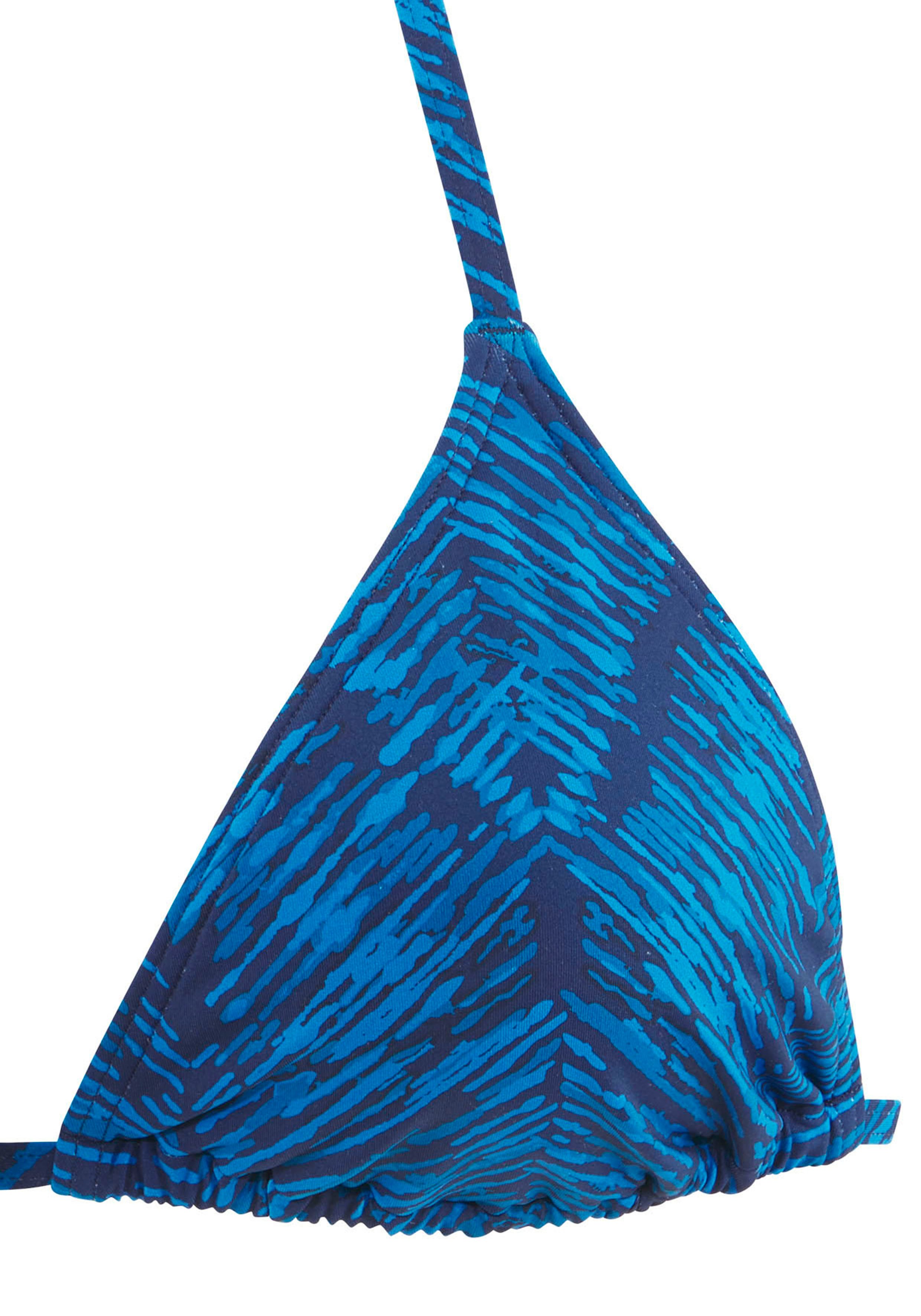 JETTE Triangel-Bikini-Top Floretta, in Ton in Ton-Harmonie