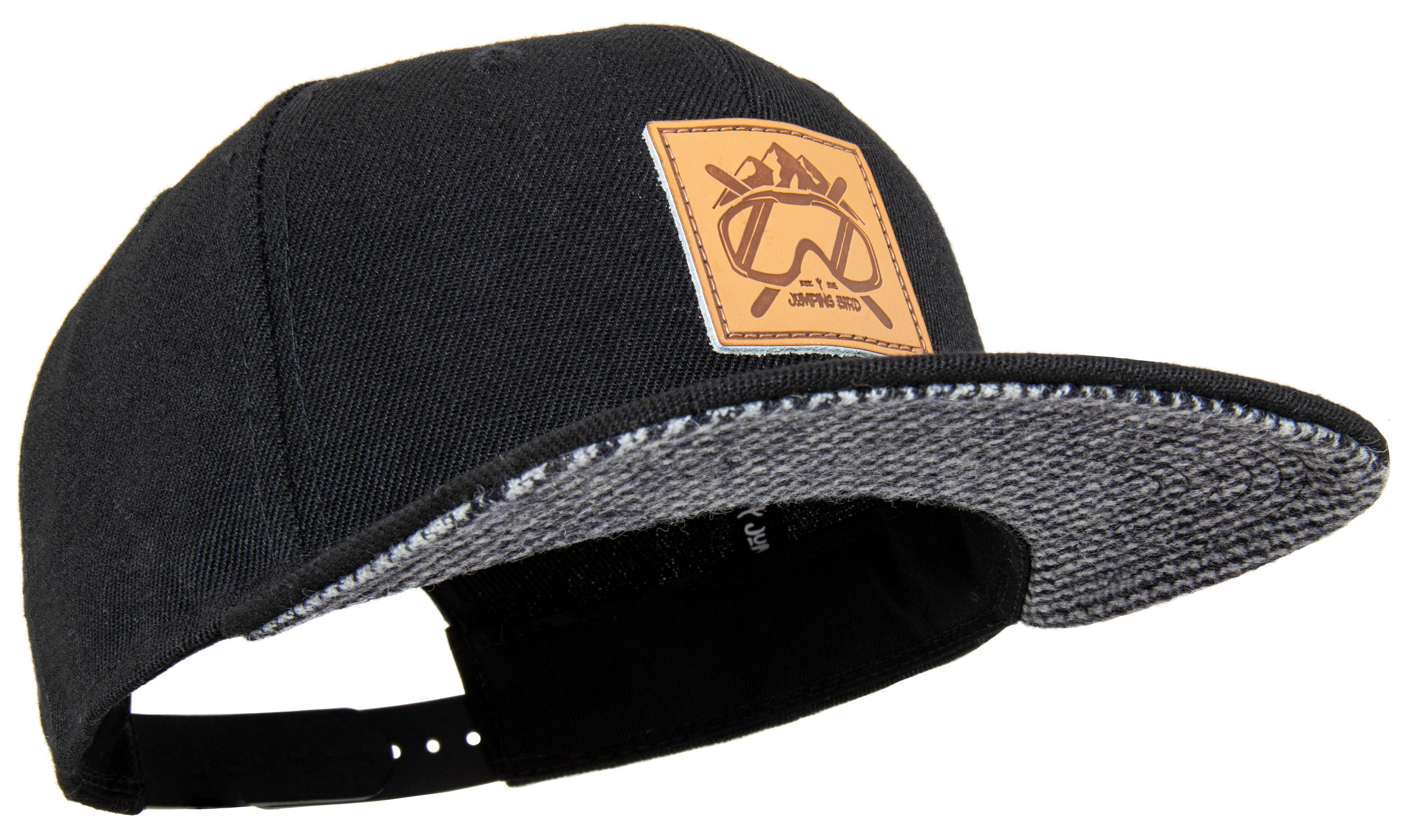 Jumping Bird Cap Snapback Schwarz