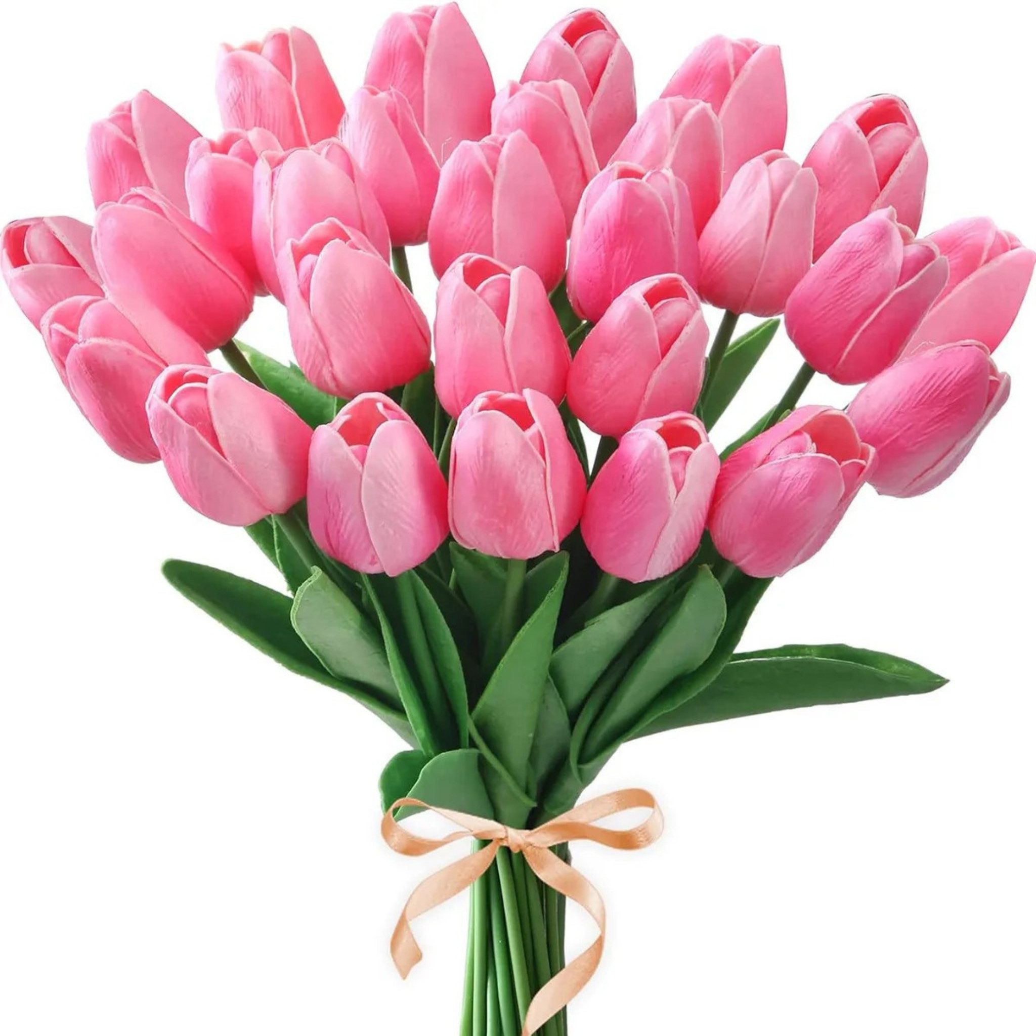 Kunstblume Blumenstrauß Kunstrosen Tulpen Blumenstrauß Bündel Tulpe, HS.SUP günstig online kaufen