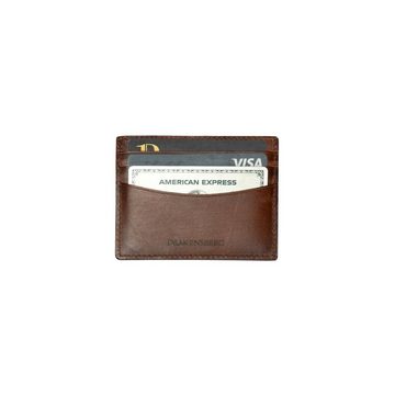 DRAKENSBERG Kartenetui »Blake« Vintage-Braun, elegante Slimwallet aus Leder für Herren, Kreditkarten Aufbewahrung