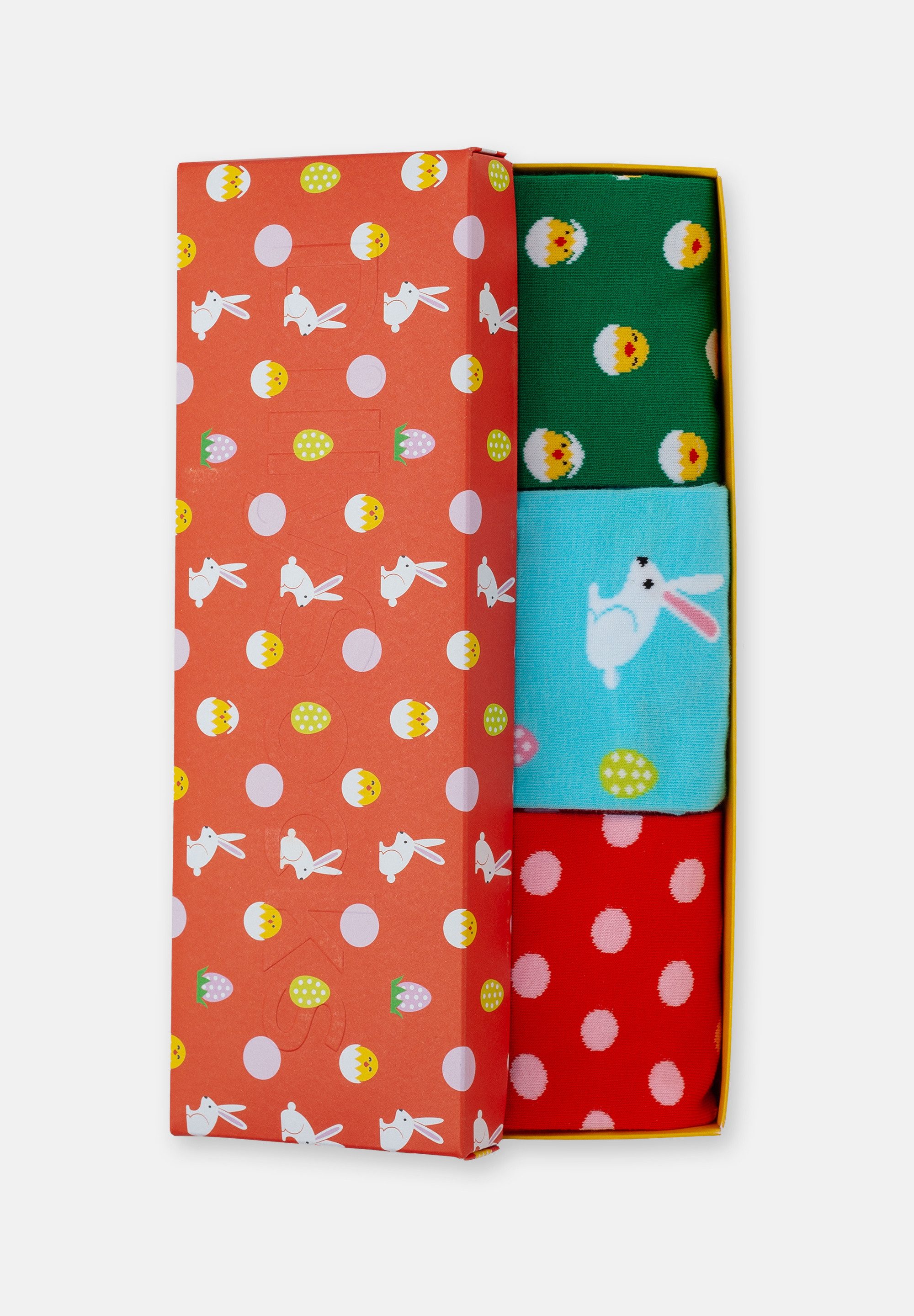 DillySocks Basicsocken Hoppy Days (3er Box) Aus Baumwolle & recyceltem Polyamid