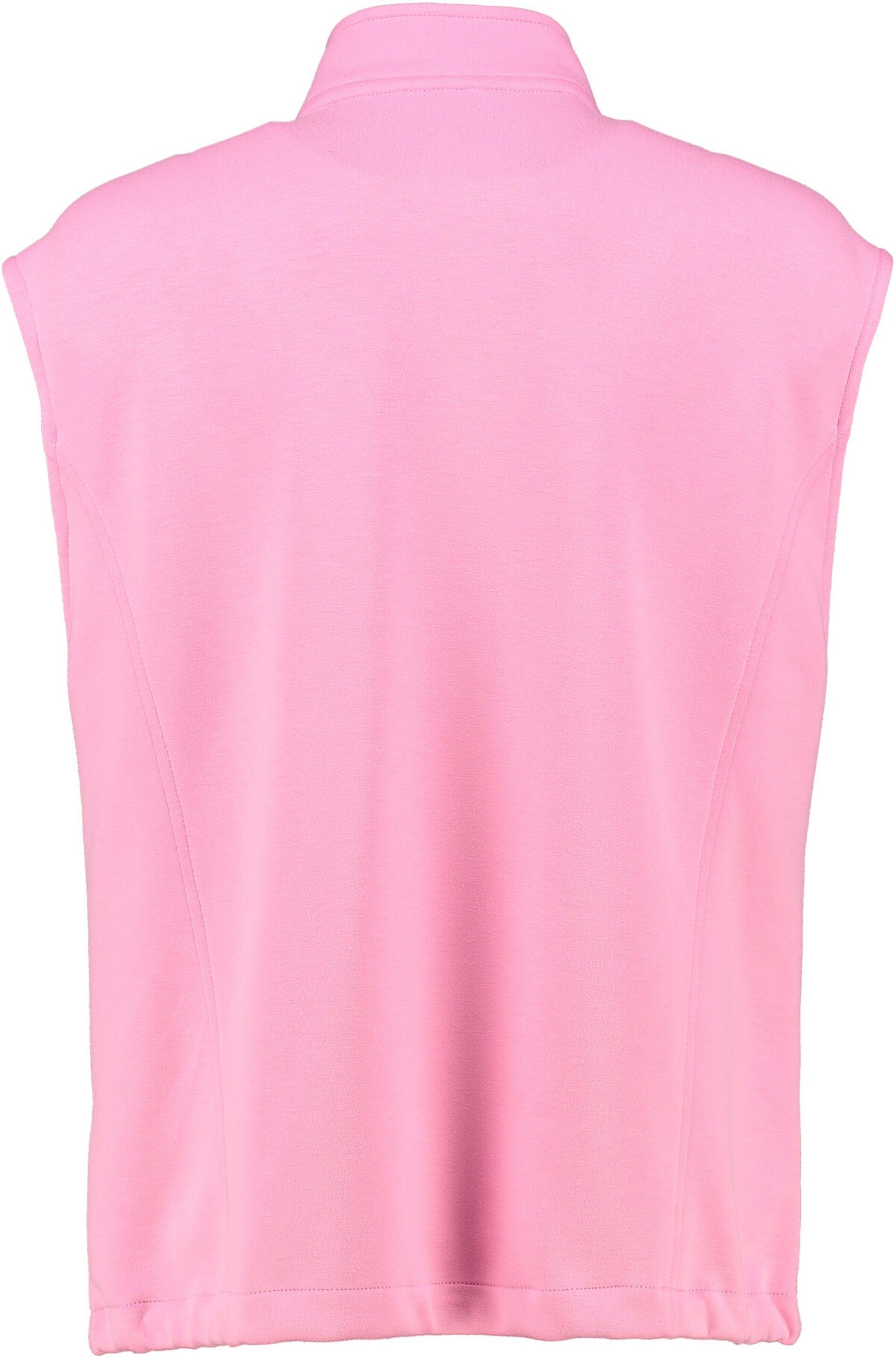 Rabe Shirtweste RABE Weste rosa in weicher Stretch-Qualität