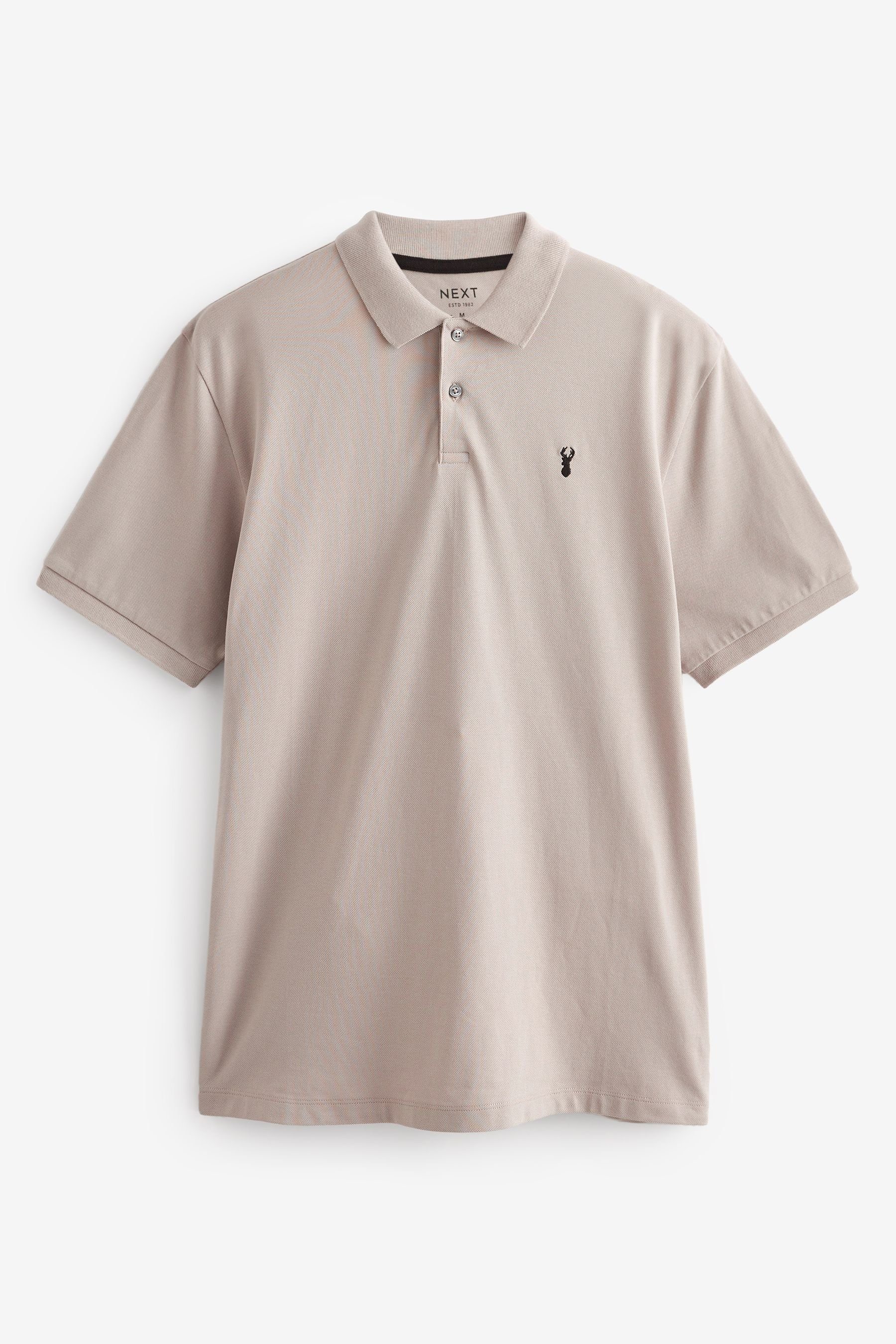 Next Poloshirt Piqué-Poloshirt (1-tlg) Neutral