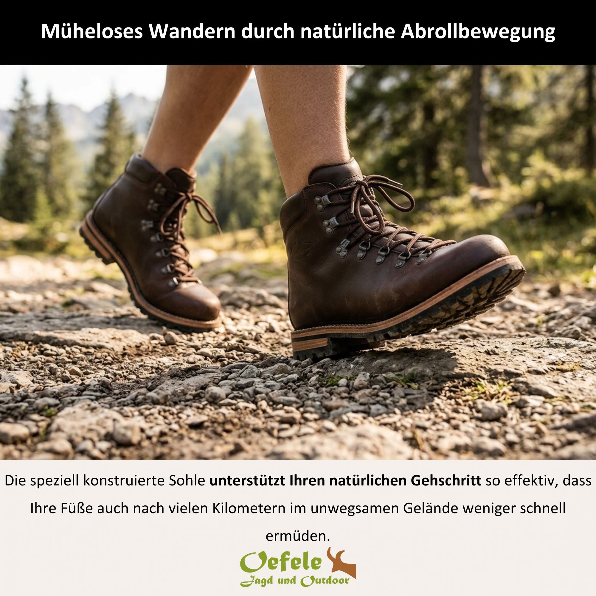 La Chasse® La Chasse® Jagdstiefel Bergstiefel "Lhotse" Jagdschuh von Oefele Wanderschuh aus echtem Leder