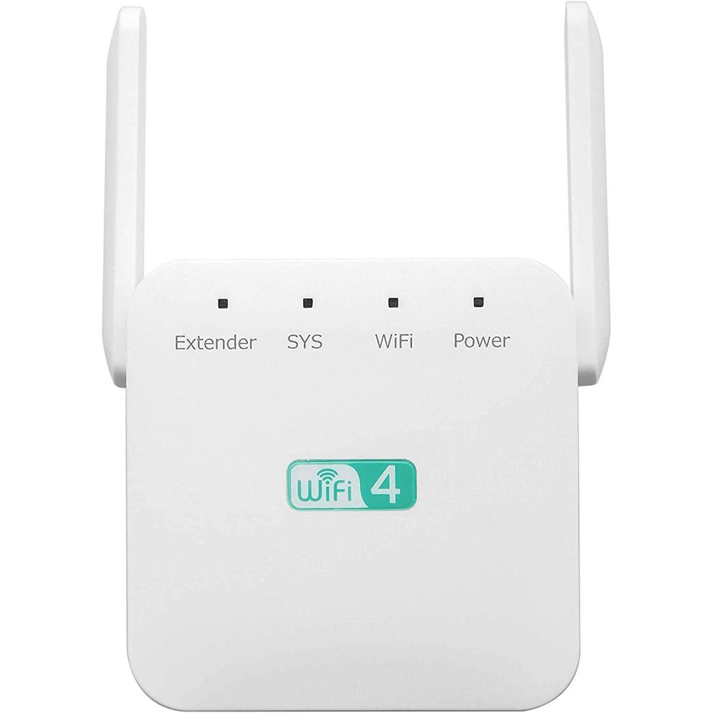 longziming WiFi-Reichweite-Extender, 5GHz Dual-Band 4 Antenne  360°-Abdeckung WLAN-Router