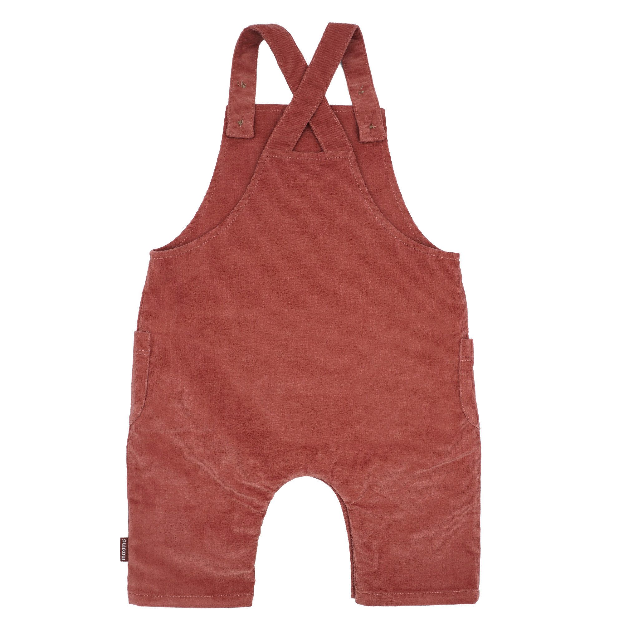 MAXIMO Stoffhose BABY-Latzhose, Cord, Jerseyfutter (1-tlg) CORD