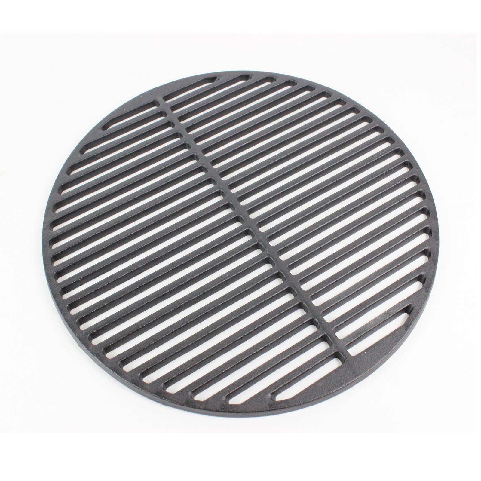 TRUTZHOLM Grillrost Ø 34,3 cm Rost Grillgitter BBQ Gusseisen emailliert Grillplatte rund