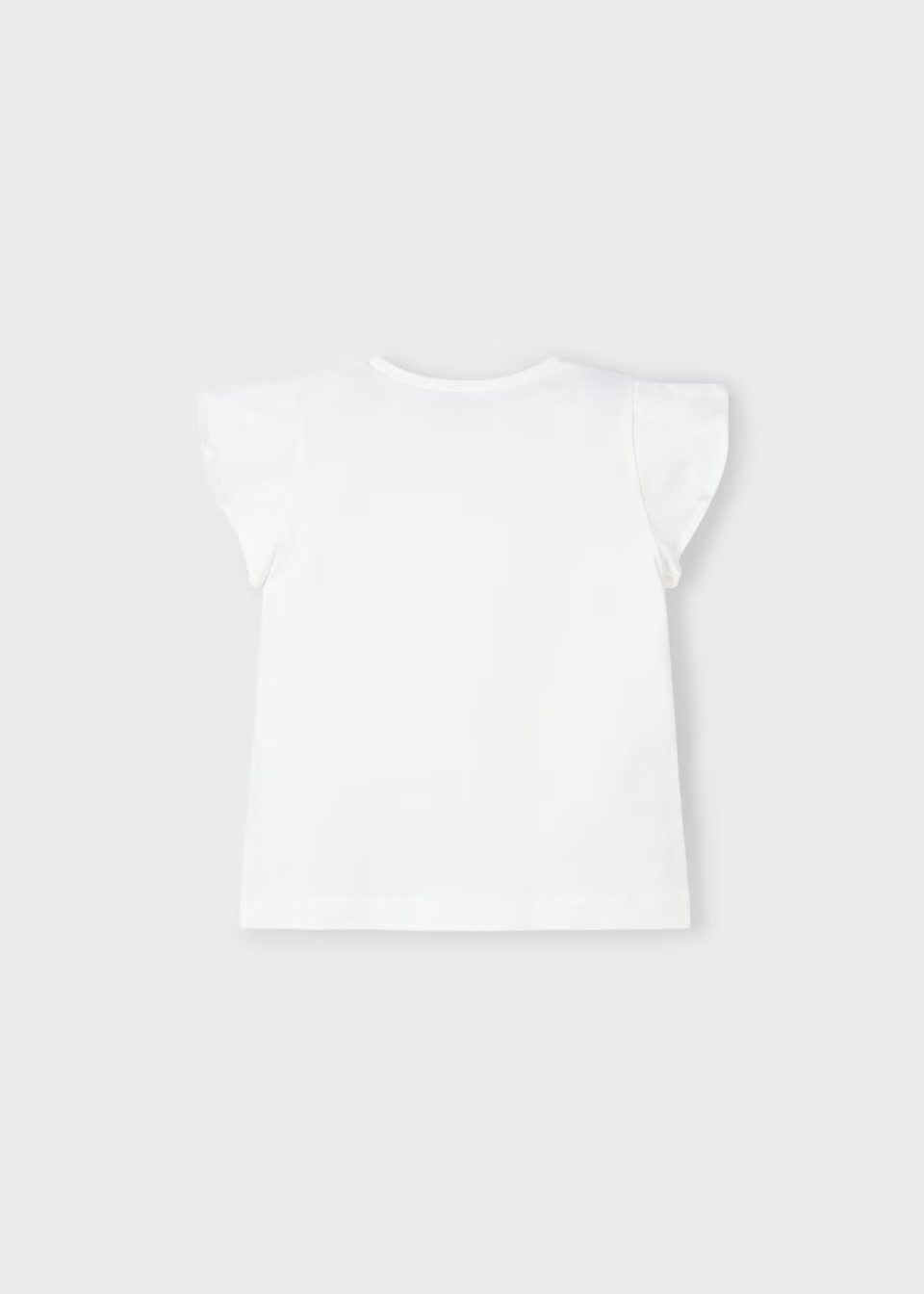 Mayoral Print-Shirt Mädchen Kurzarmshirt mit Pailletten (300490)