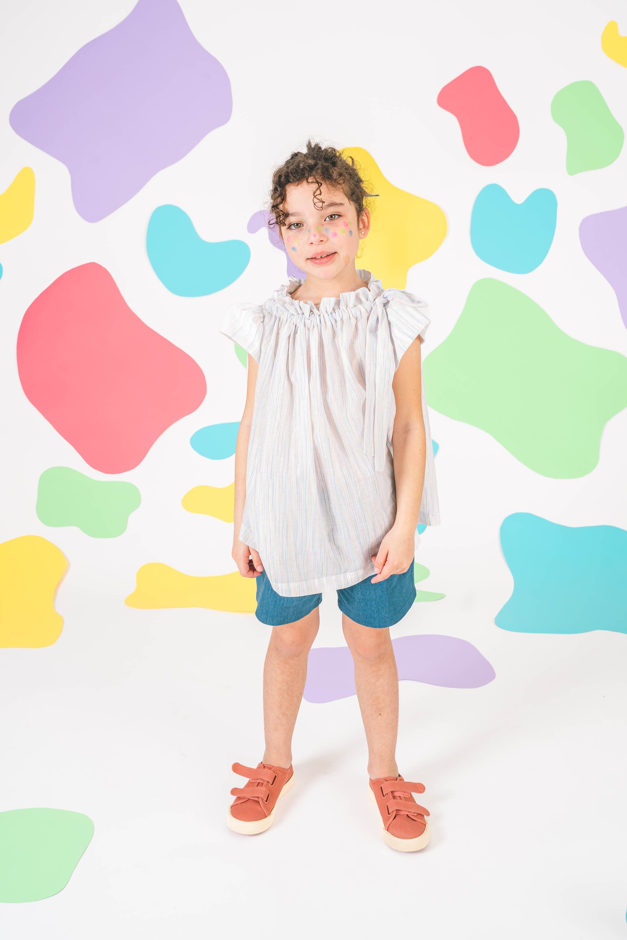 Zimt & Grün Kurzarmbluse Kurzarm-Bluse Fay, günstig online kaufen