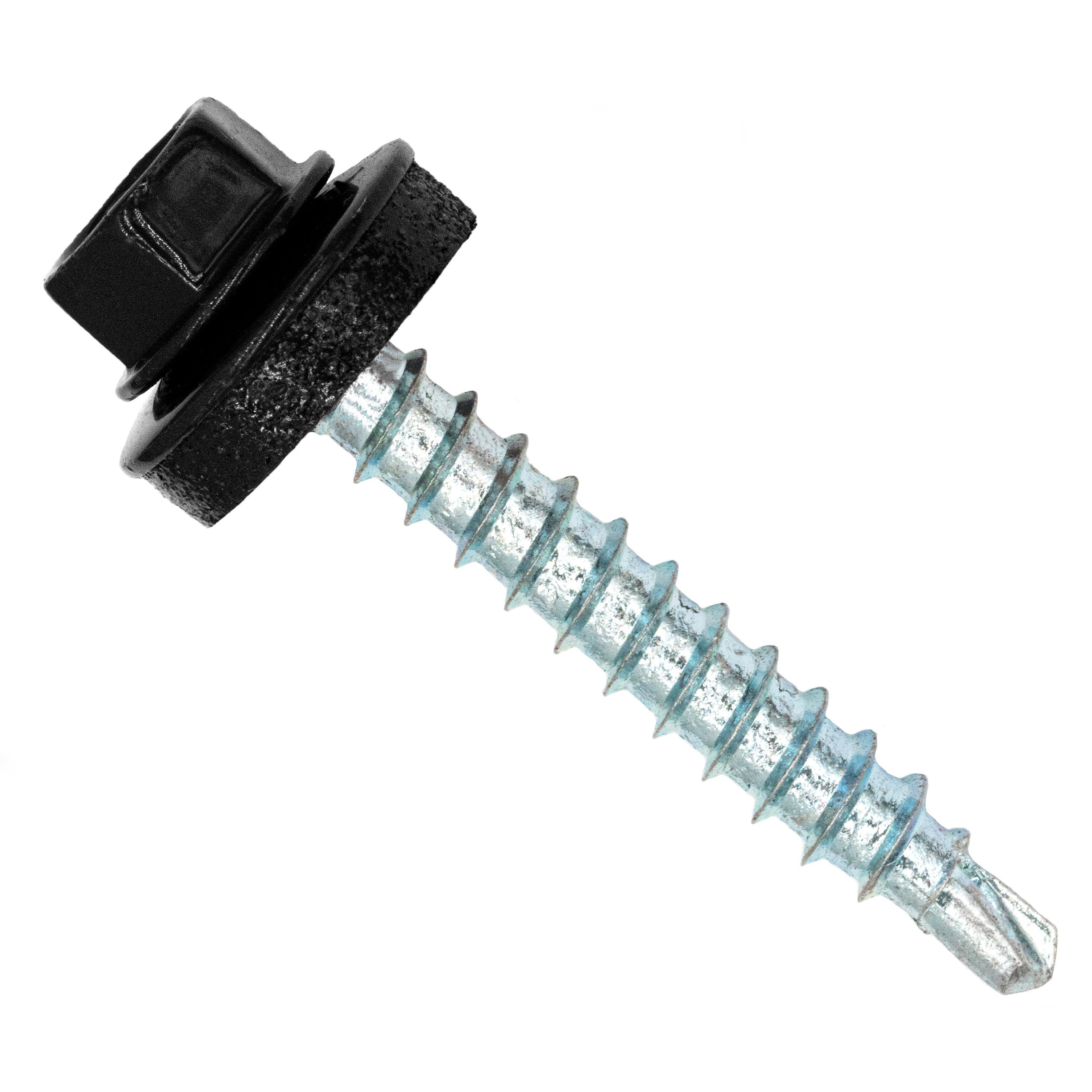 Twistec Blechschraube Color-Head Trapezblechschrauben mit EPDM-Unterlegscheibe 100 Stück