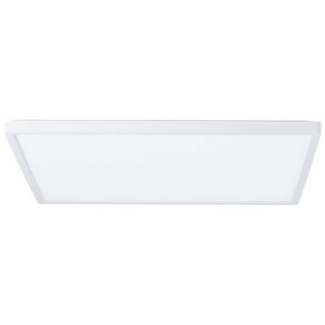 Lightbox LED Deckenleuchte, CCT - über Fernbedienung, LED fest integriert, warmweiß - kaltweiß, LED Panel, digitales RGB-Backlight, 42 x 42 cm, 2500 lm, dimmbar, CCT