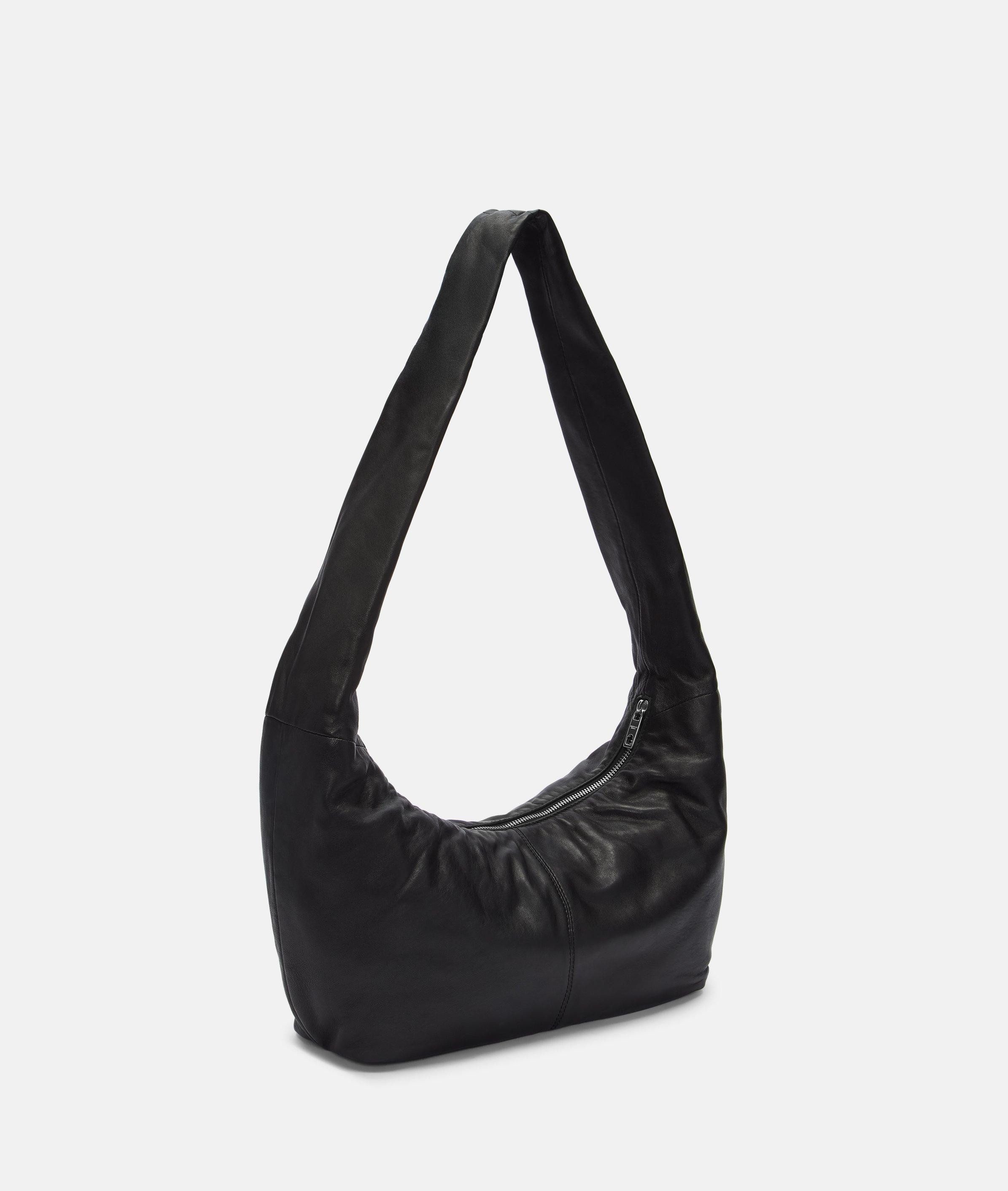 Liebeskind Berlin Schultertasche Hobo, Geräumige Tasche aus Schafsleder günstig online kaufen