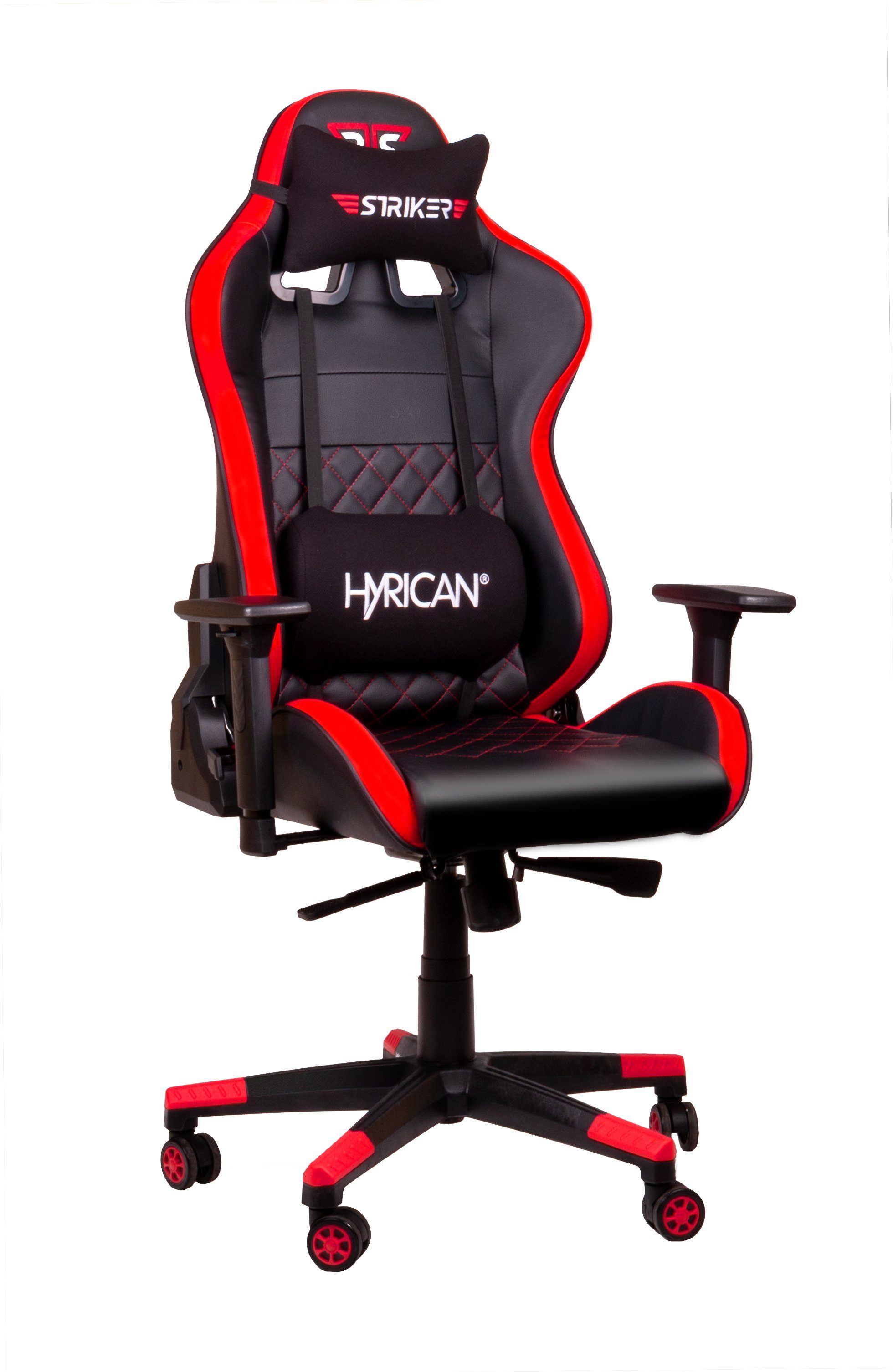 Hyrican Gaming-Stuhl "Striker Code Red XL" ergonomischer Gamingstuhl,Schreibtischstuhl
