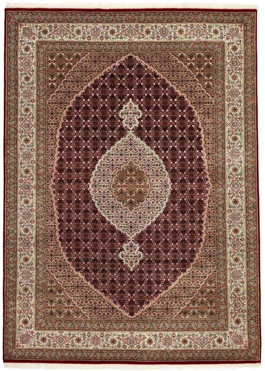 Orientteppich Indo Täbriz Royal 171x237 Handgeknüpfter Orientteppich, Nain Trading, rechteckig, Höhe: 12 mm | Kurzflor-Teppiche