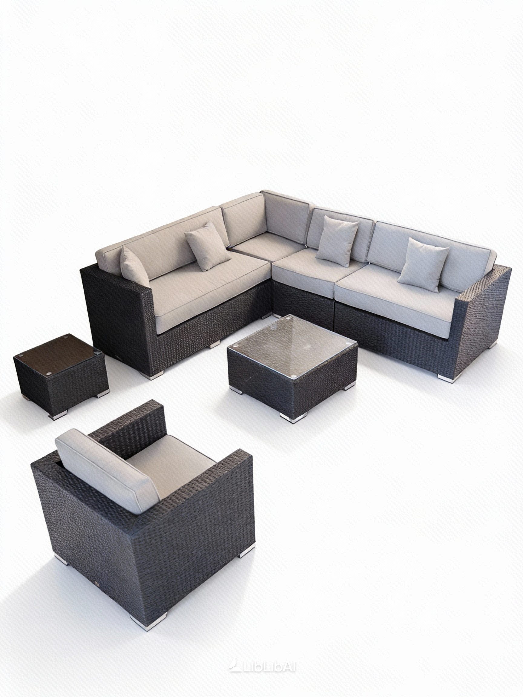 Ragnarök Möbel-Design Gartenlounge-Set gartenlounge set