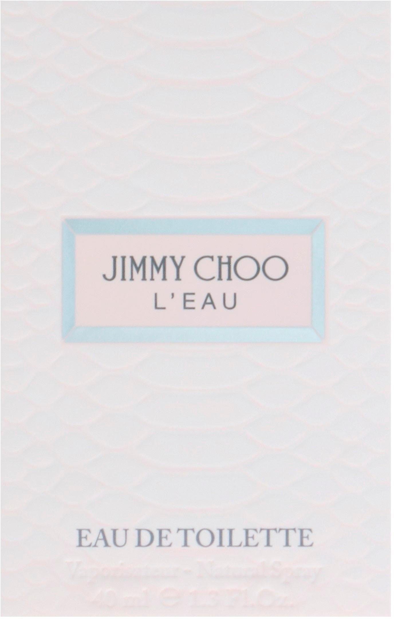 JIMMY CHOO Eau de Toilette L' EAU, Blumiger Damenduft mit Bergamotte, Pfingstrose, Nektarine und Moschus.