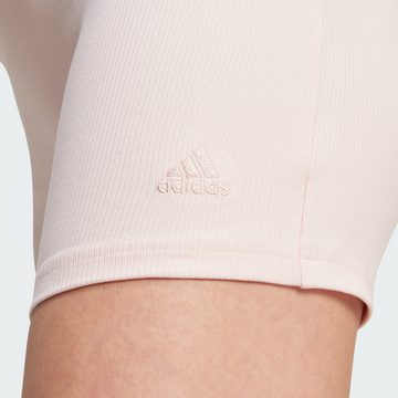 adidas Sportswear Funktionsshorts LOUNGE RIBBED HIGH-WAIST KURZE LEGGINGS