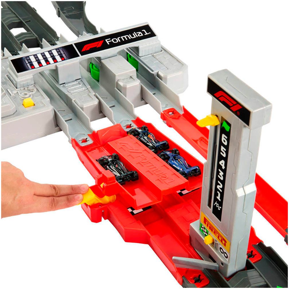 Hot Wheels Autorennbahn Racing Formel 1 Grand Prix Rennstrecke