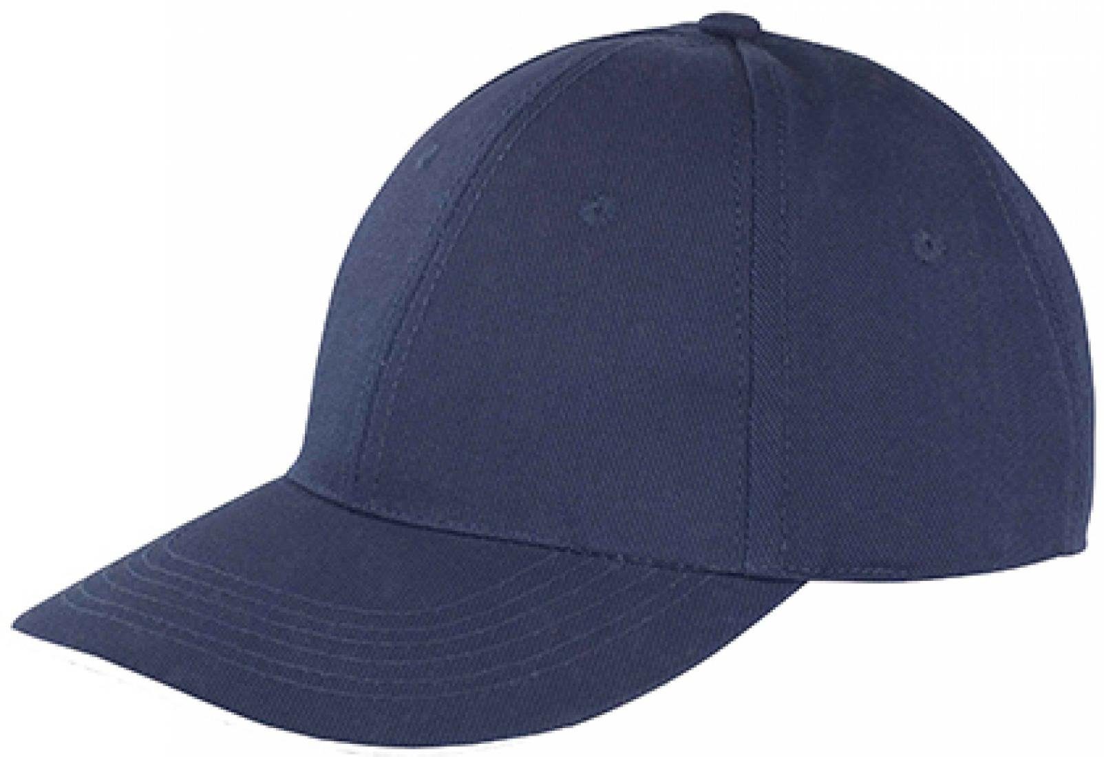 Result Headwear Baseball Cap Memphis Brushed Cotton Low Profile Sandwich Peak Cap